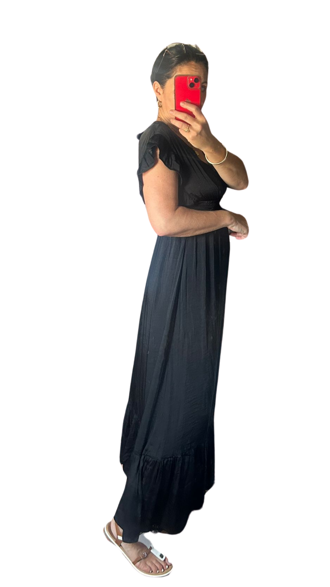 Robe FELICIE longue noire