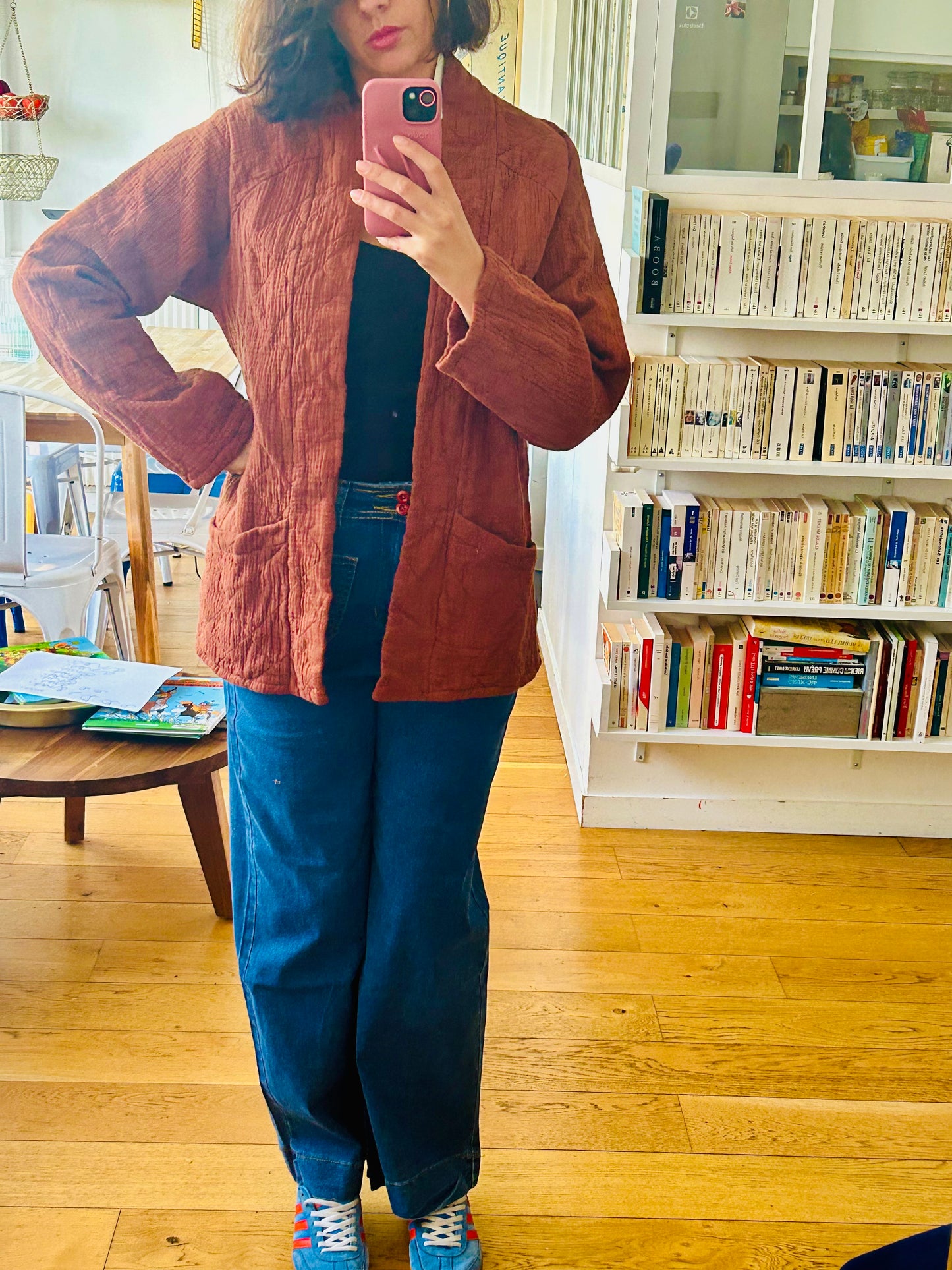 Veste BEAUVOIR terracotta